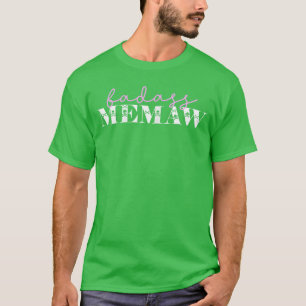 Cute Badass Memaw Funny Skulls vintage funny frien T-Shirt