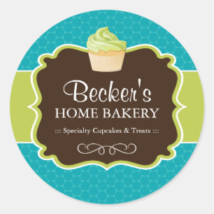 Cute Bakery Packaging Stickers