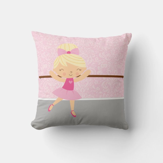 Cute Ballerina Cushion (Front)
