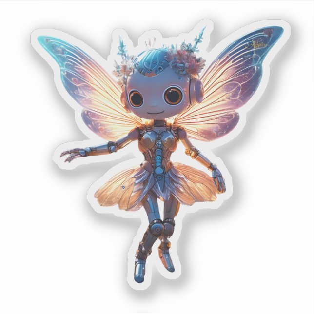 Cute Ballerina Dancing Robot Pixie (Front)