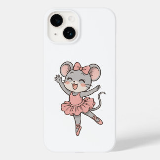 Cute Ballerina Mouse Phone Case Manga Style Charm