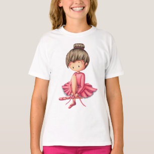 Cute Ballerina Pink Tutu T-Shirt