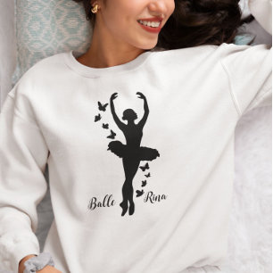 Cute Ballerina Sweatshirt
