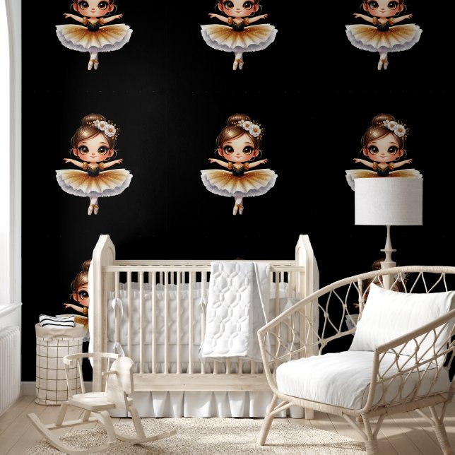 Cute Ballerina Wallpaper (Kids)