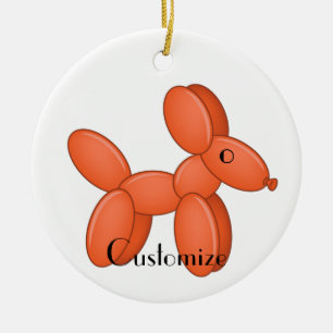 Cute Balloon Dog Thunder_Cove Ceramic Tree Decoration