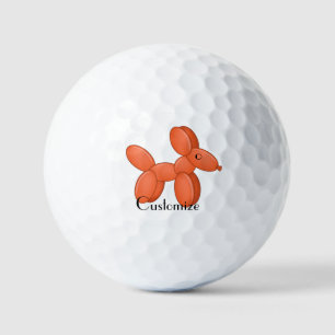 Cute Balloon Dog  Thunder_Cove Golf Balls