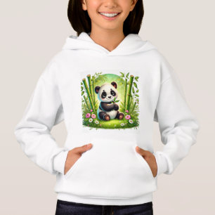 Cute Bamboo Forest Design - Adorable Panda Cub