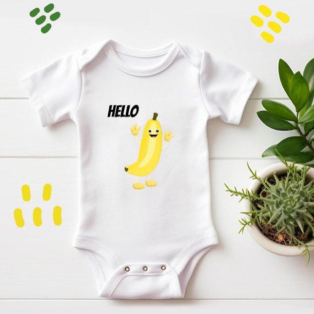 Cute banana baby bodysuit (Creator Uploaded)
