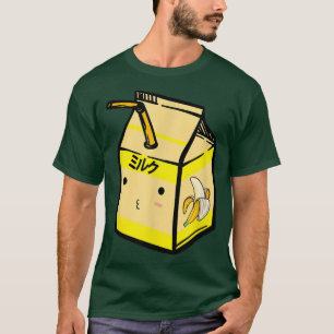 Cute Banana Milk Shake Kawaii Japanese Anime Fan G T-Shirt