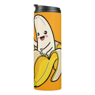 Cute Bananas custom name Thermal Tumbler