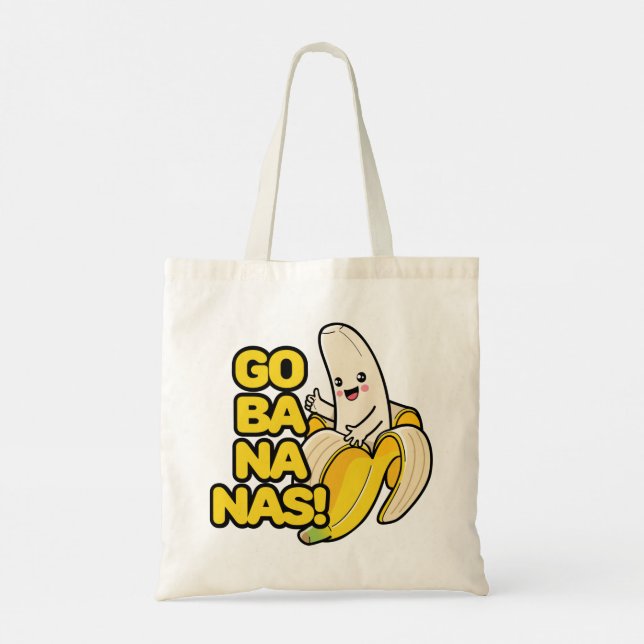 Cute Bananas Tote Bag (Back)