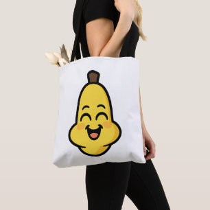 Cute Banini Banana Kawaii Character Art Tote Bag