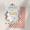 Cute Barnyard Farm 2nd Birthday Invitation