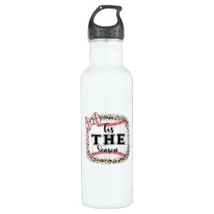 Cute Baseball Tis The Season Mom Sister Toddler Gi 710 Ml Water Bottle