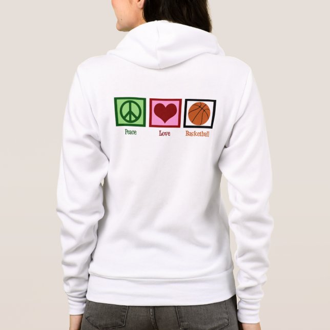 Cute Basketball Hoodie (Back)