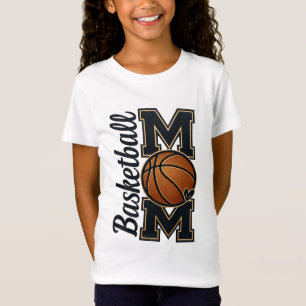 Cute Basketball Mum Game Day Sports Gift T-Shirt
