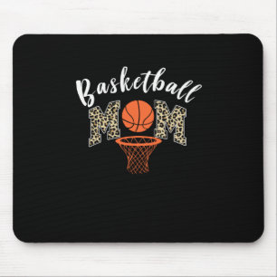 Cute Basketball Mum Leopad  Mouse Pad