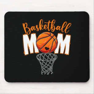 Cute Basketball Mum Mama Mother's Day From Son Dau Mouse Pad