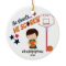 Cute Basketball Player Sport Christmas Ornament