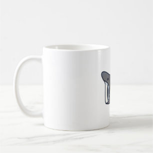 Cute Basking shark Coffee Mug