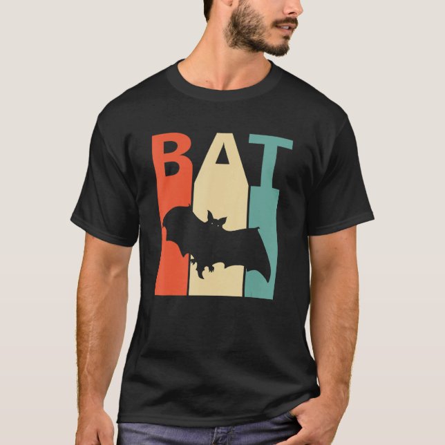 Cute Bat Animal T-Shirt (Front)