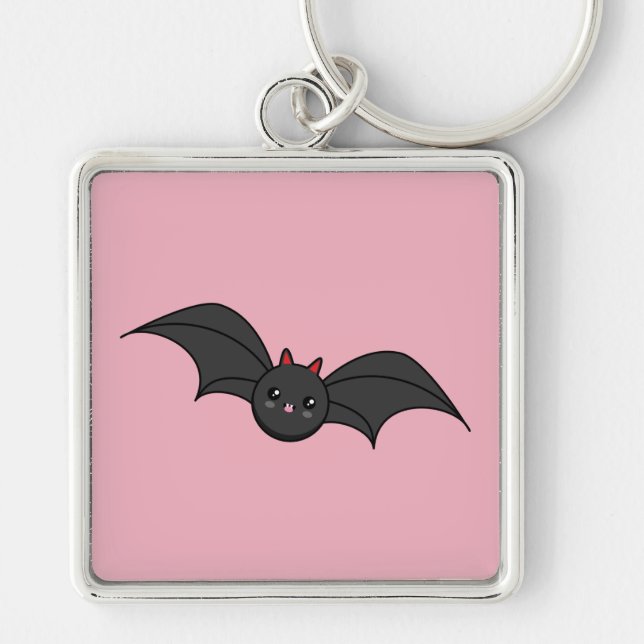 Cute Bat Key Ring (Front)
