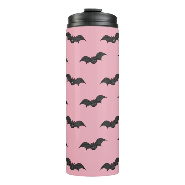 Cute Bat Thermal Tumbler (Front)