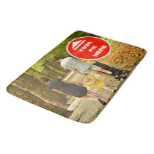 Cute! Bath Mat- Personalised - Large