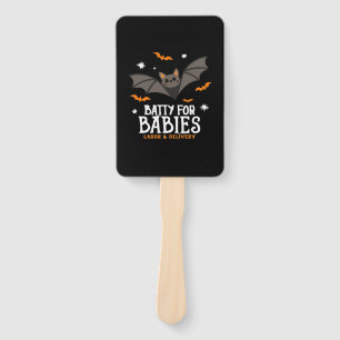 Cute Batty For Babies Labor And Delivery Nurse Hal Hand Fan