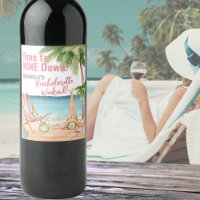 Cute Beach Bachelorette Party