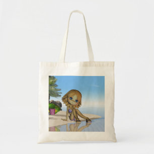 cute beach bag, moonies cutie pie collection tote bag