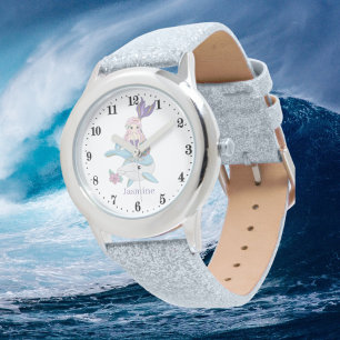 cute beach mermaid fantasy add name Watch