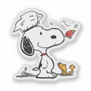 Cute Beagle Astronaut Cartoon Illustration