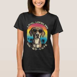 Cute Beagle Breed Loyal Loving Dog T-Shirt