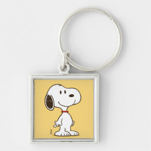 Cute Beagle Cartoon Character Illustration Key Ring
