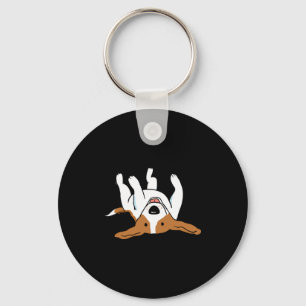 Cute Beagle Cartoon Dog Key Ring