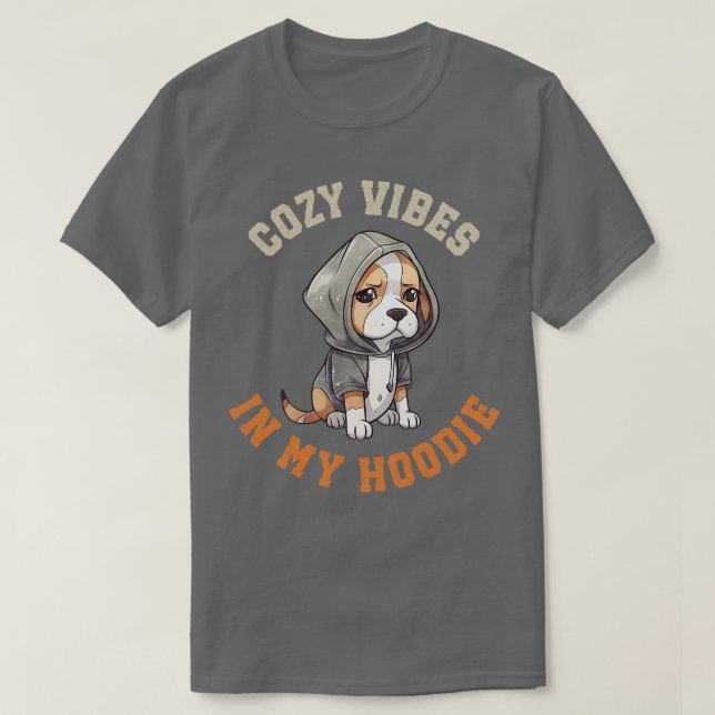 Cute Beagle Dog 1 T-Shirt (Design Front)
