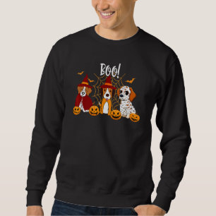 Cute Beagle Dog Pumpkin Halloween Costumes Thanksg Sweatshirt