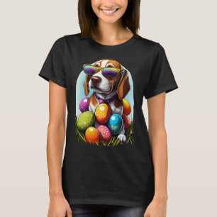 Cute Beagle Easter Eggs Dog Costume Womens Mens Ki T-Shirt