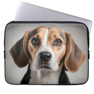 Cute Beagle Laptop Sleeve