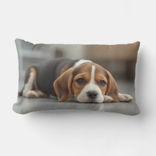 Cute Beagle Lumbar Cushion