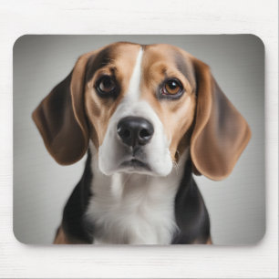 Cute Beagle Mouse Pad