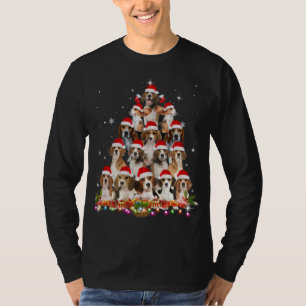 Cute Beagles Christmas Tree Dog Santa Xmas Funny P T-Shirt