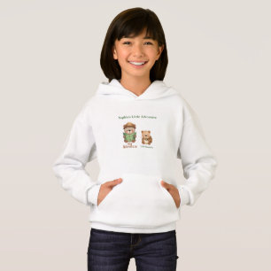 Cute Bear Adventure Family Matching Hoodie