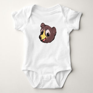 Cute Bear Baby Bodysuit