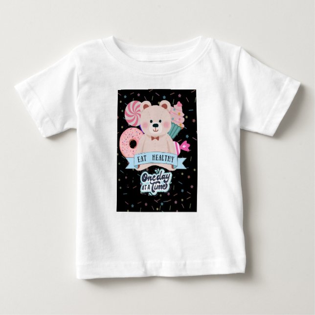 Cute bear baby tshirt (Front)