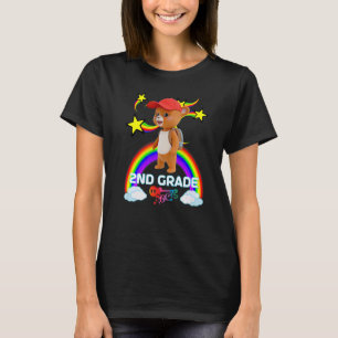 Cute Bear Backpack Baseball Cap 2ND GRADE ROCKS T-Shirt