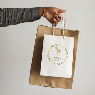 Cute Bear Birthday Medium Gift Bag