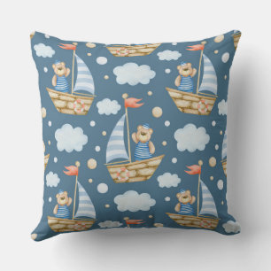 Cute Bear Boat Cushion