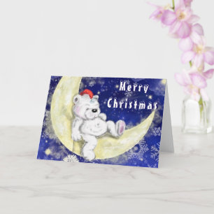 Cute Bear Christmas Card